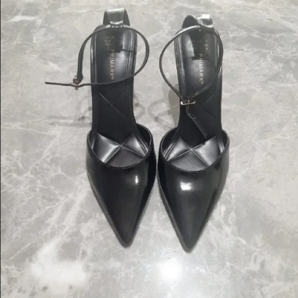 Primark Women's Stilettos Heel Sandals Ankle Strap Work Dress Shoes